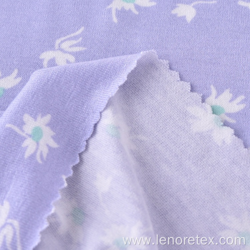 Knitted Stretch Vortex Rayon Single Jersey Printed Fabric